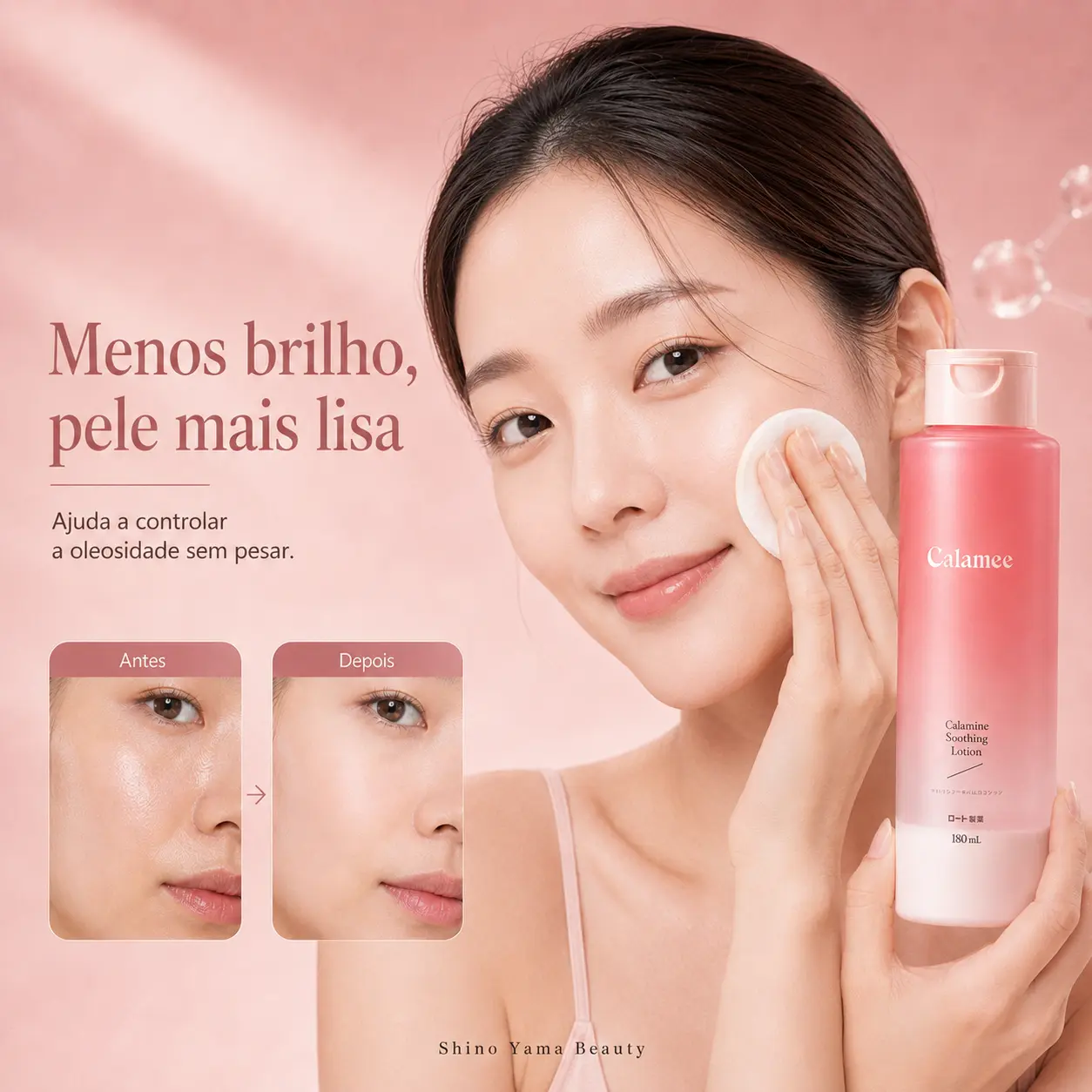 Calamee Calamine No Sebum Lotion 180ml - Imagem 3