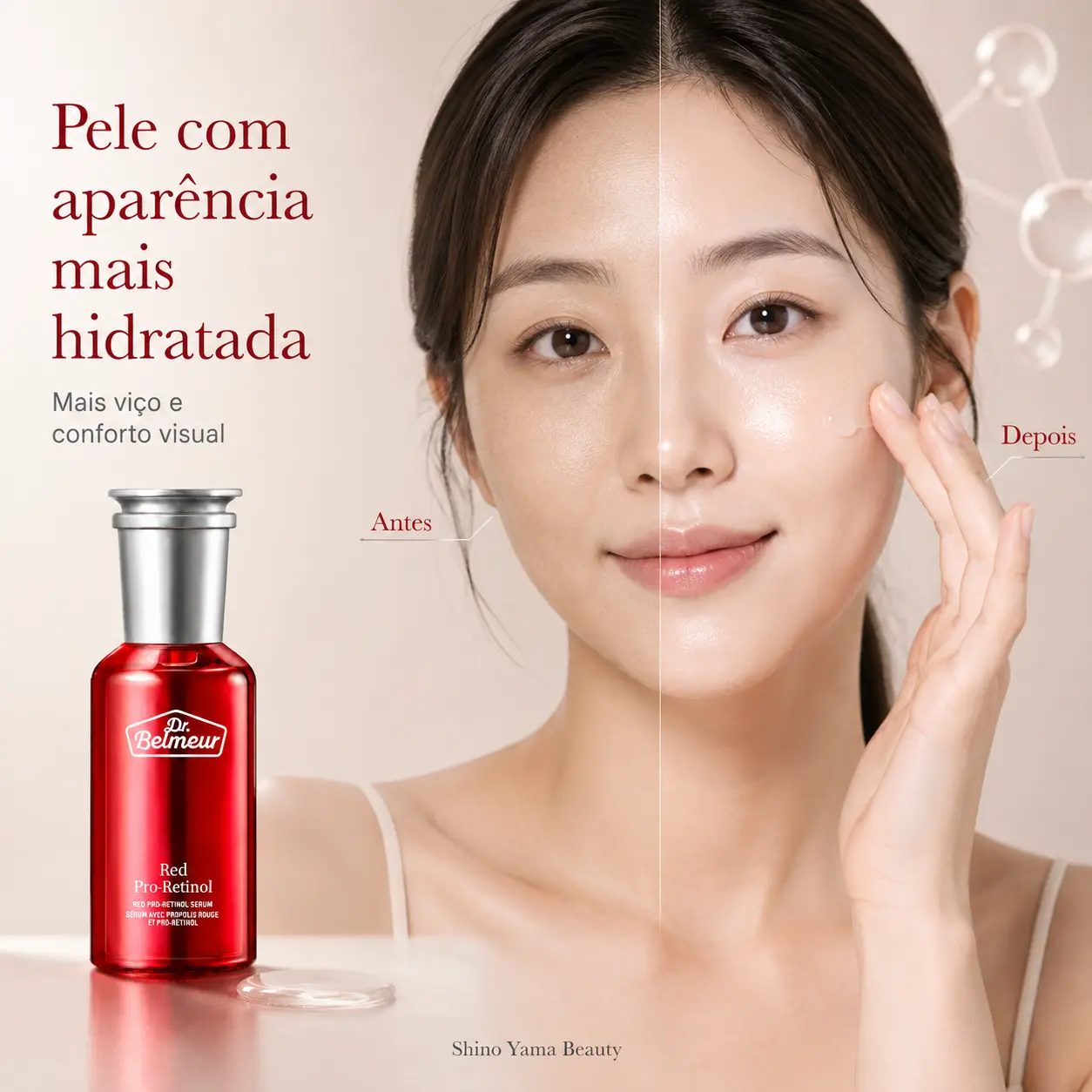 Dr. Belmeur Red Pro-Retinol Serum 50ml - Imagem 3
