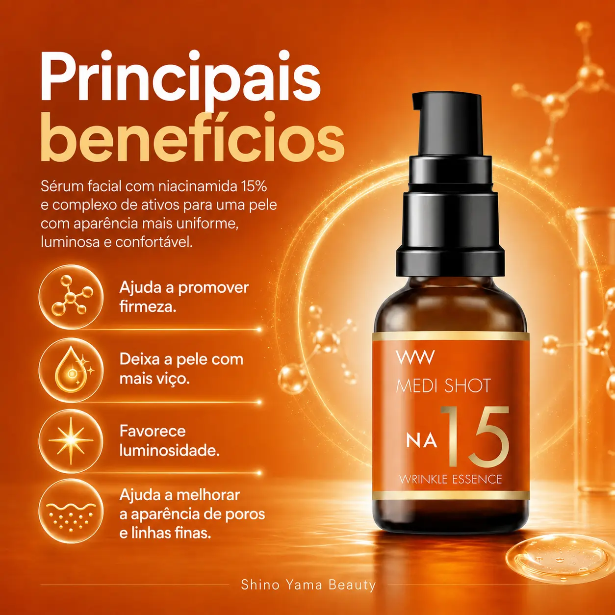 MEDI SHOT NA15 Wrinkle Essence 30ml - Imagem 4