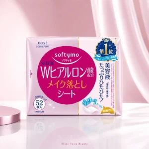 KOSE Softymo Makeup Remover Sheet Hyaluronic Acid 52 Sheets