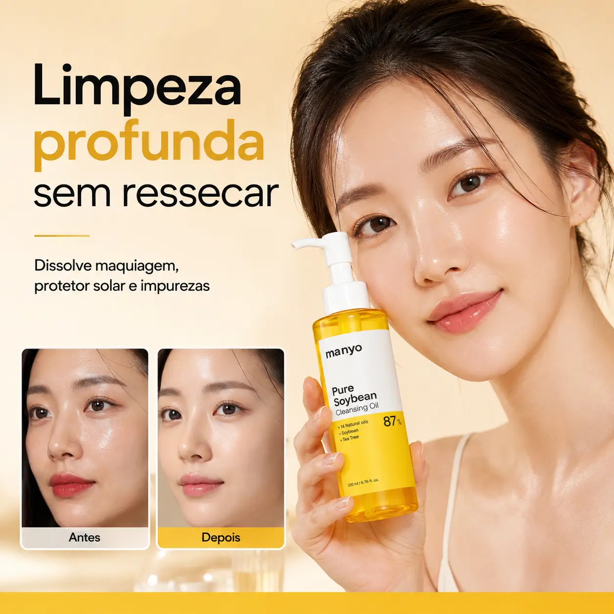 ma:nyo Pure Soybean Cleansing Oil 200ml - Imagem 3