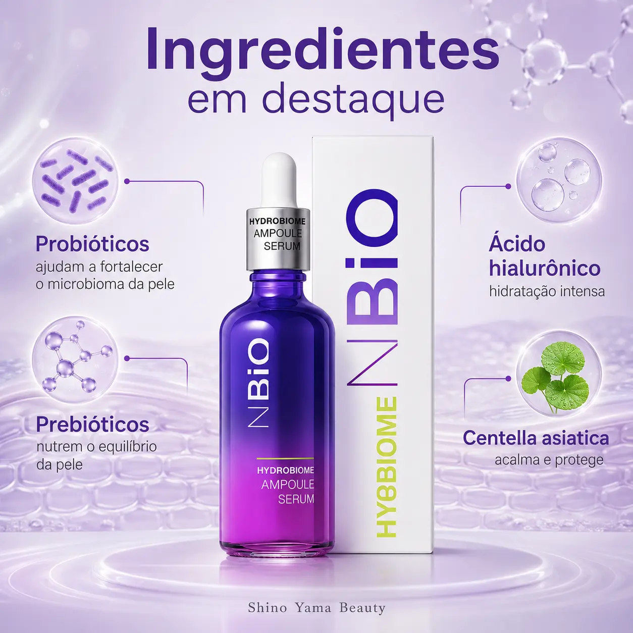 NBiO Hydrobiome Ampoule Serum 50ml - Imagem 2