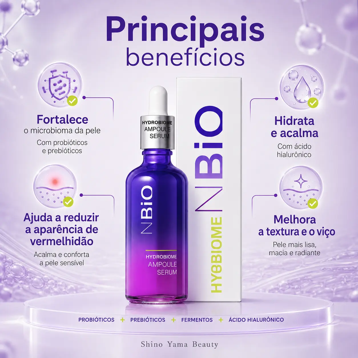 NBiO Hydrobiome Ampoule Serum 50ml - Imagem 4