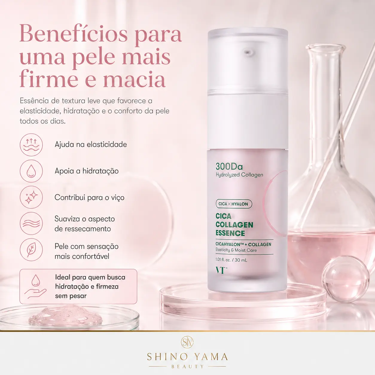 VT Cica Collagen Essence 30ml - Imagem 4