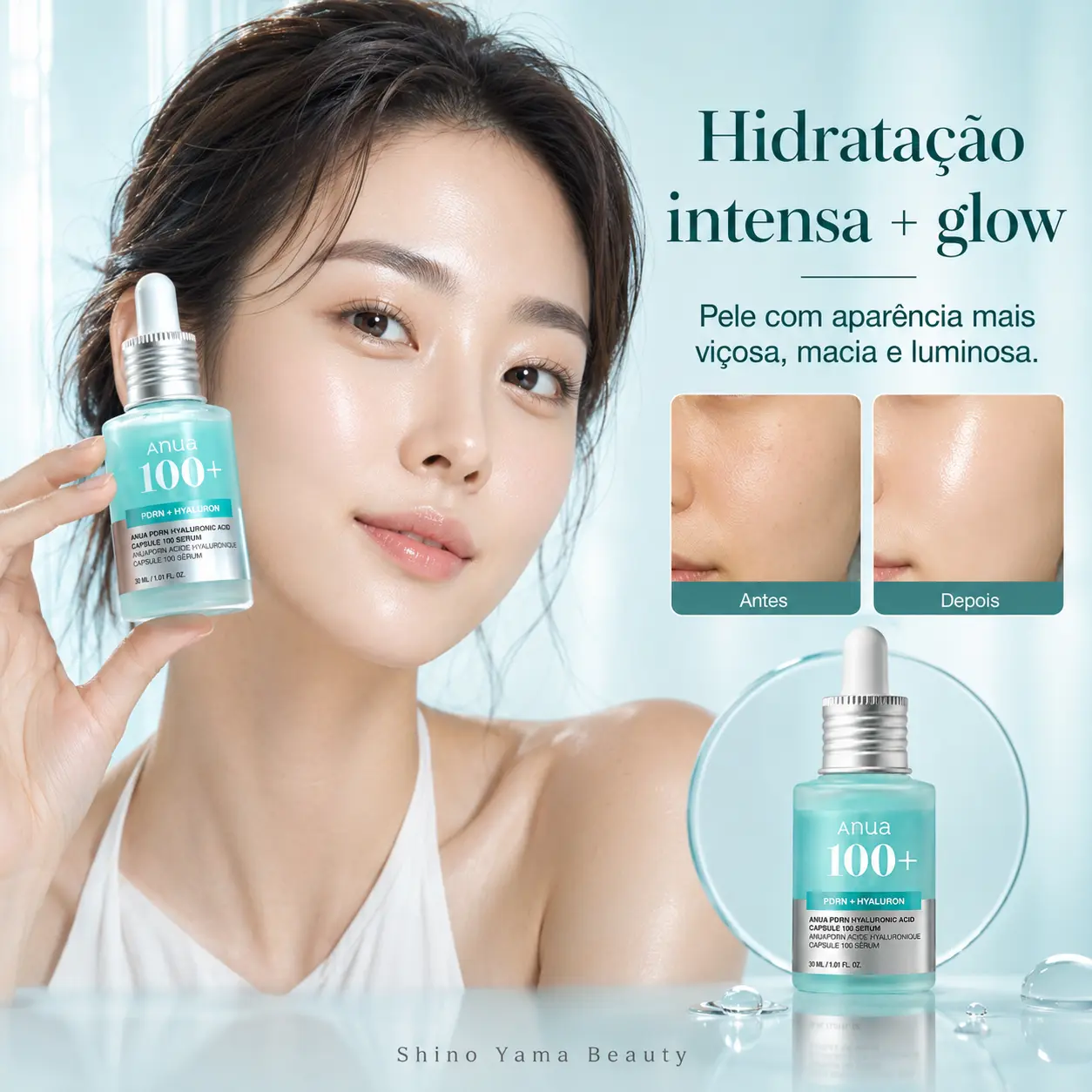 Anua PDRN Hyaluronic Acid Capsule 100 Serum 30ml – Shino Yama Beauty