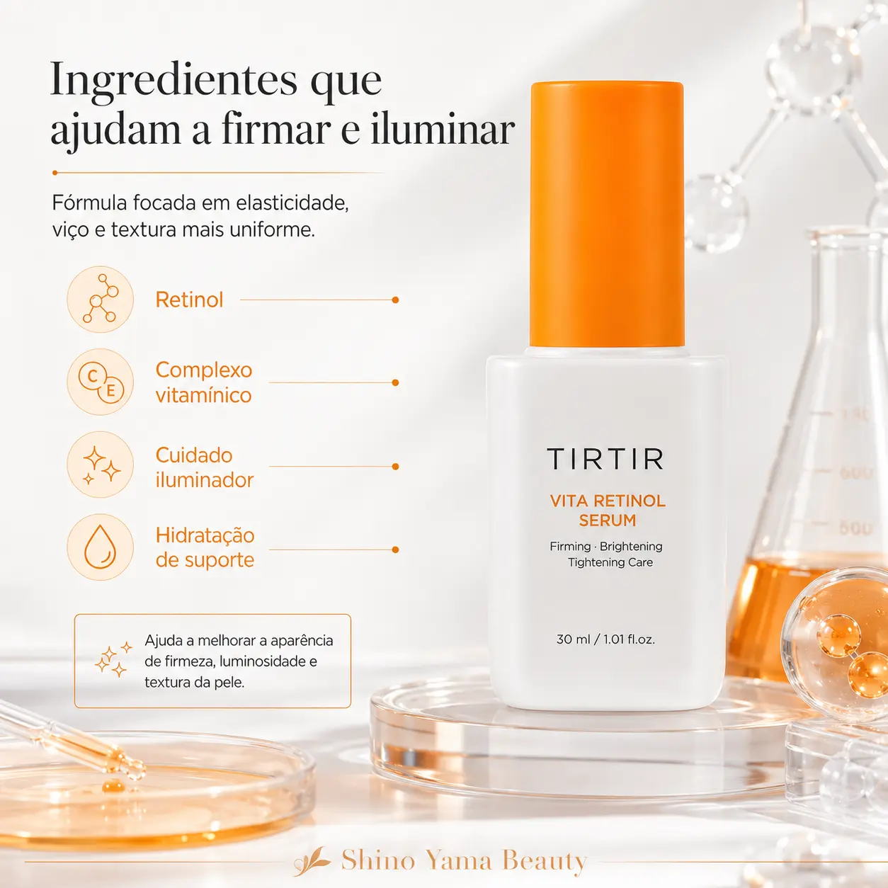 TIRTIR Vita Retinol Serum 30ml - Imagem 2