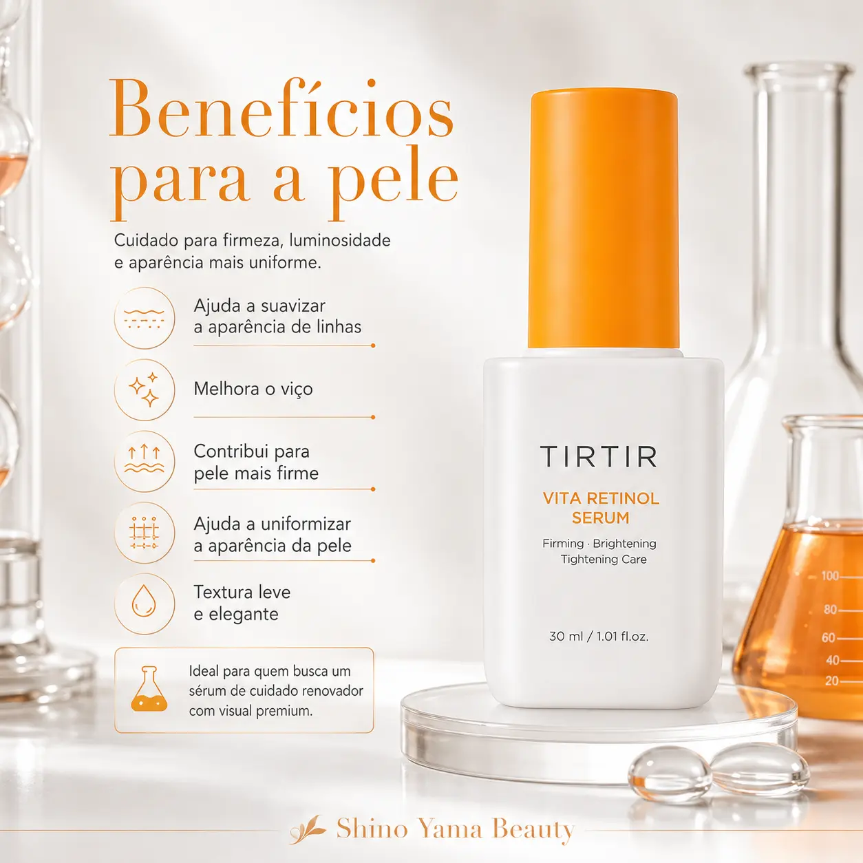 TIRTIR Vita Retinol Serum 30ml - Imagem 4