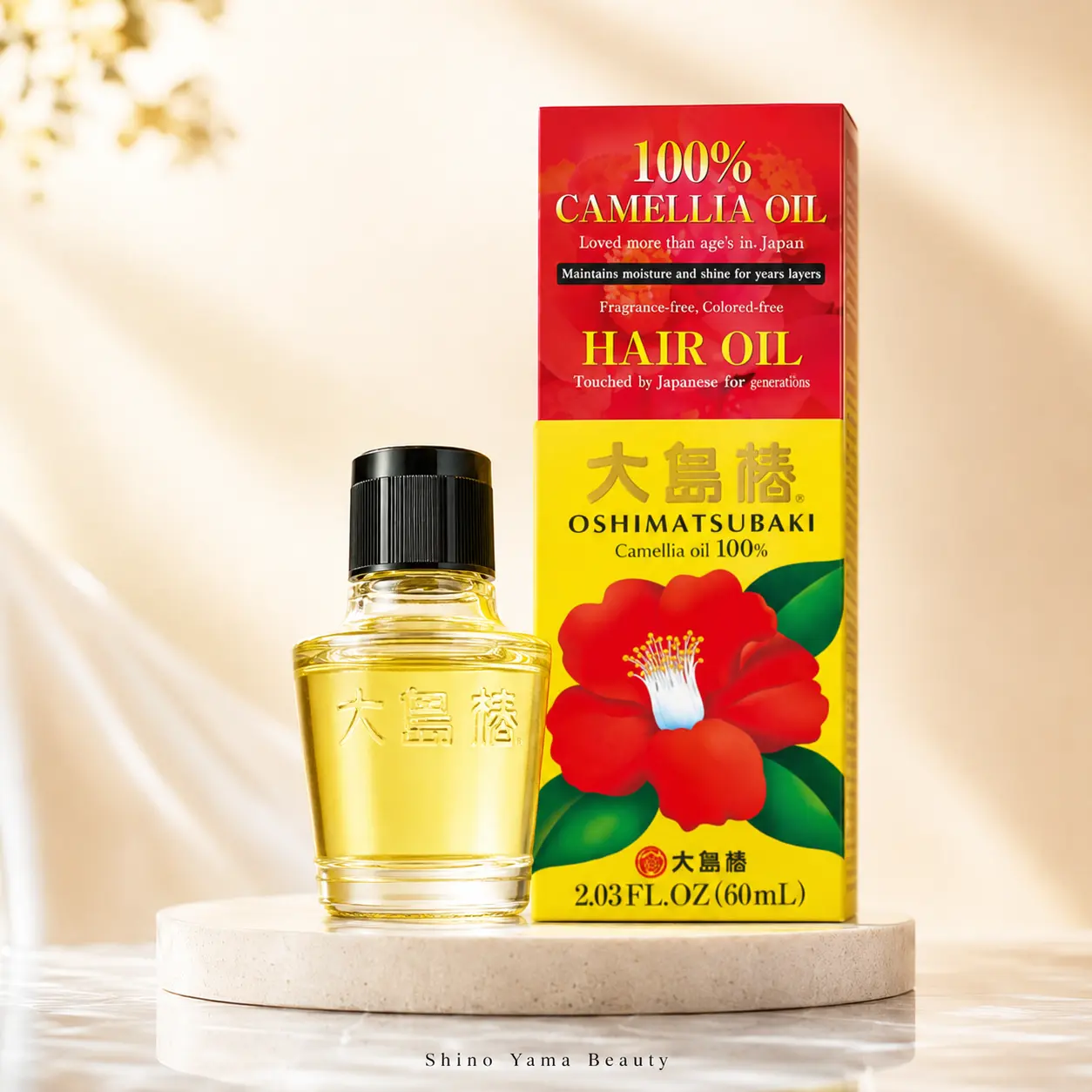 Óleo Capilar Oshima Tsubaki Camellia Oil - 60ml