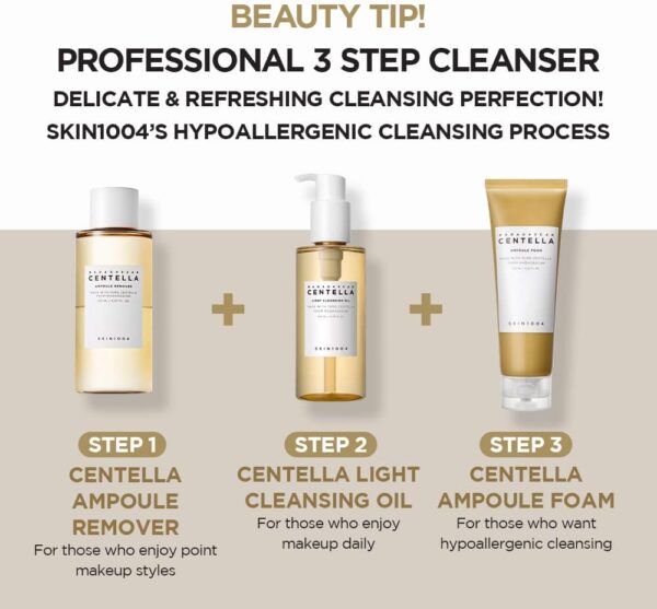Óleo de Limpeza Madagascar Centella Light Cleansing Oil SKIN1004 – 200ml - Imagem 6