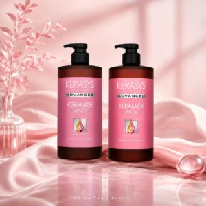 Kerasys Advanced Keramide Ampoule Damage Clinic Shampoo + Treatment 1L