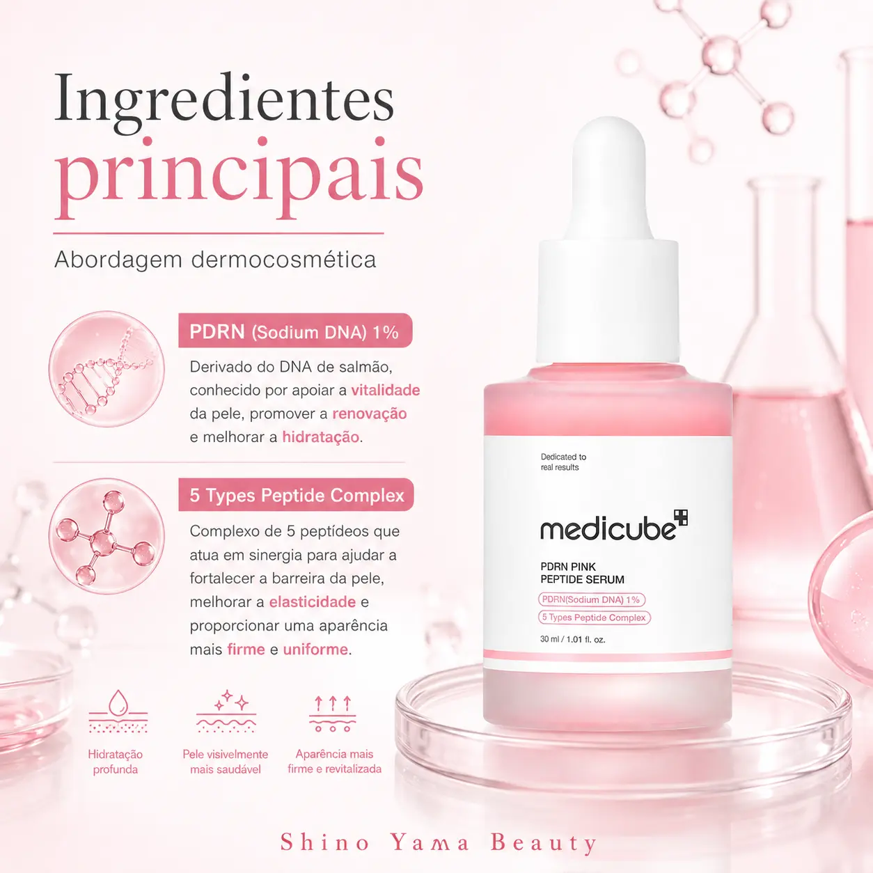 Medicube PDRN Pink Peptide Serum 30ml - Imagem 2