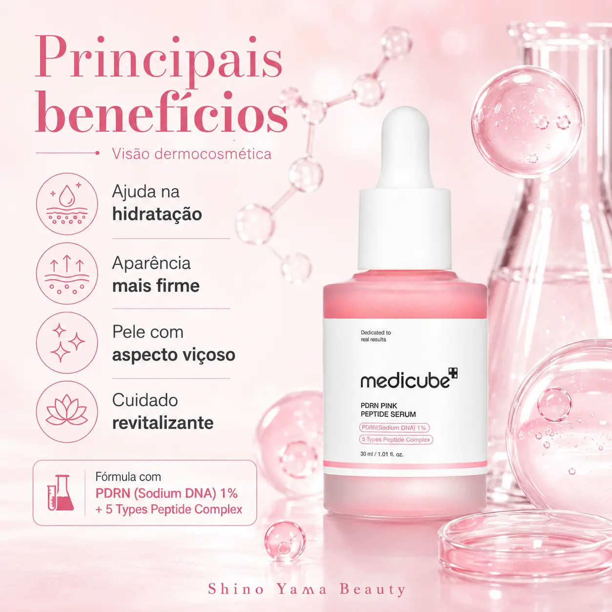 Medicube PDRN Pink Peptide Serum 30ml - Imagem 4