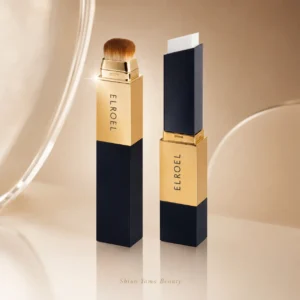 ELROEL Blanc Cover Cream Stick Foundation SPF50+/PA+++ – Com Pincel Embutido