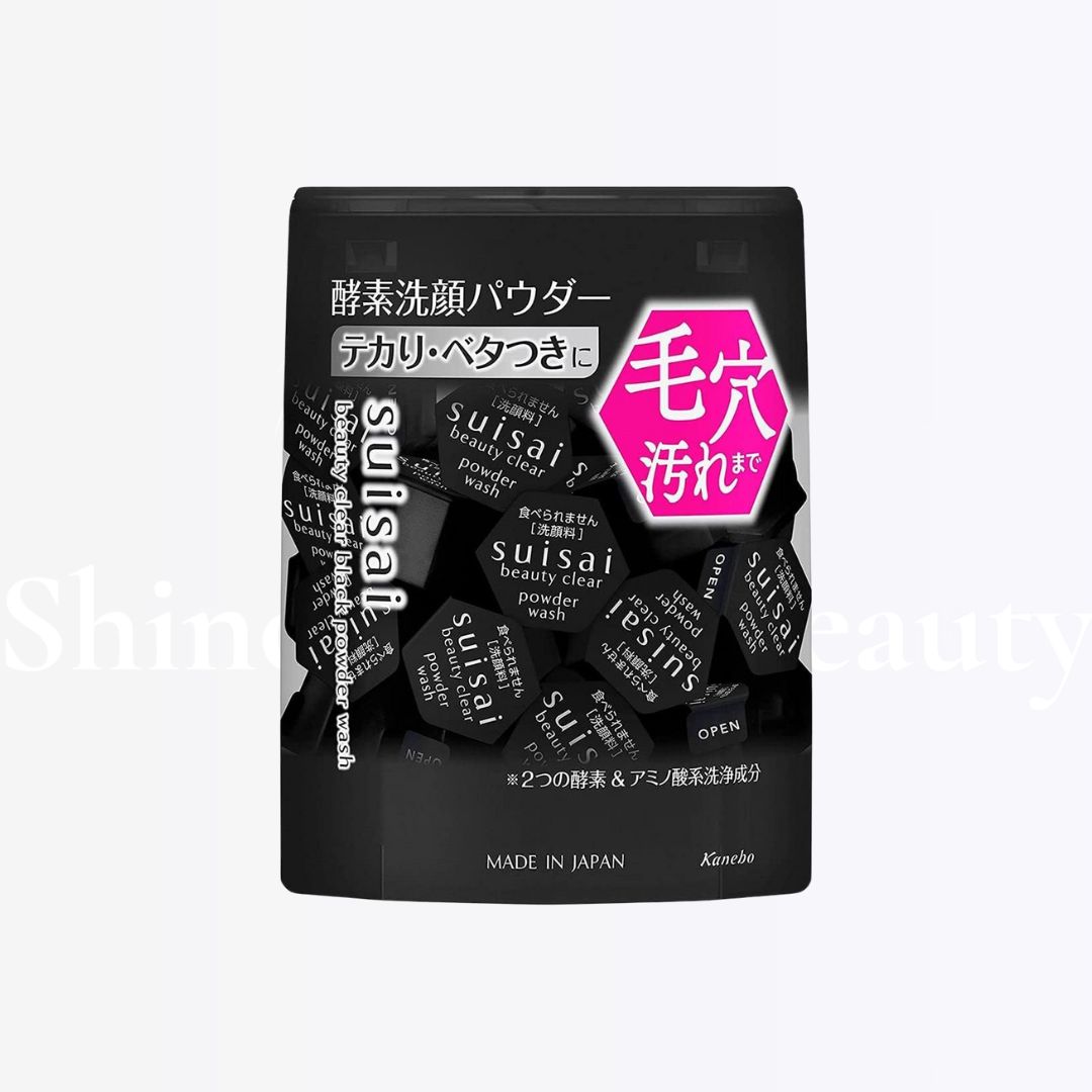 Suisai Beauty Clear Black Powder Wash – (32 cápsulas)