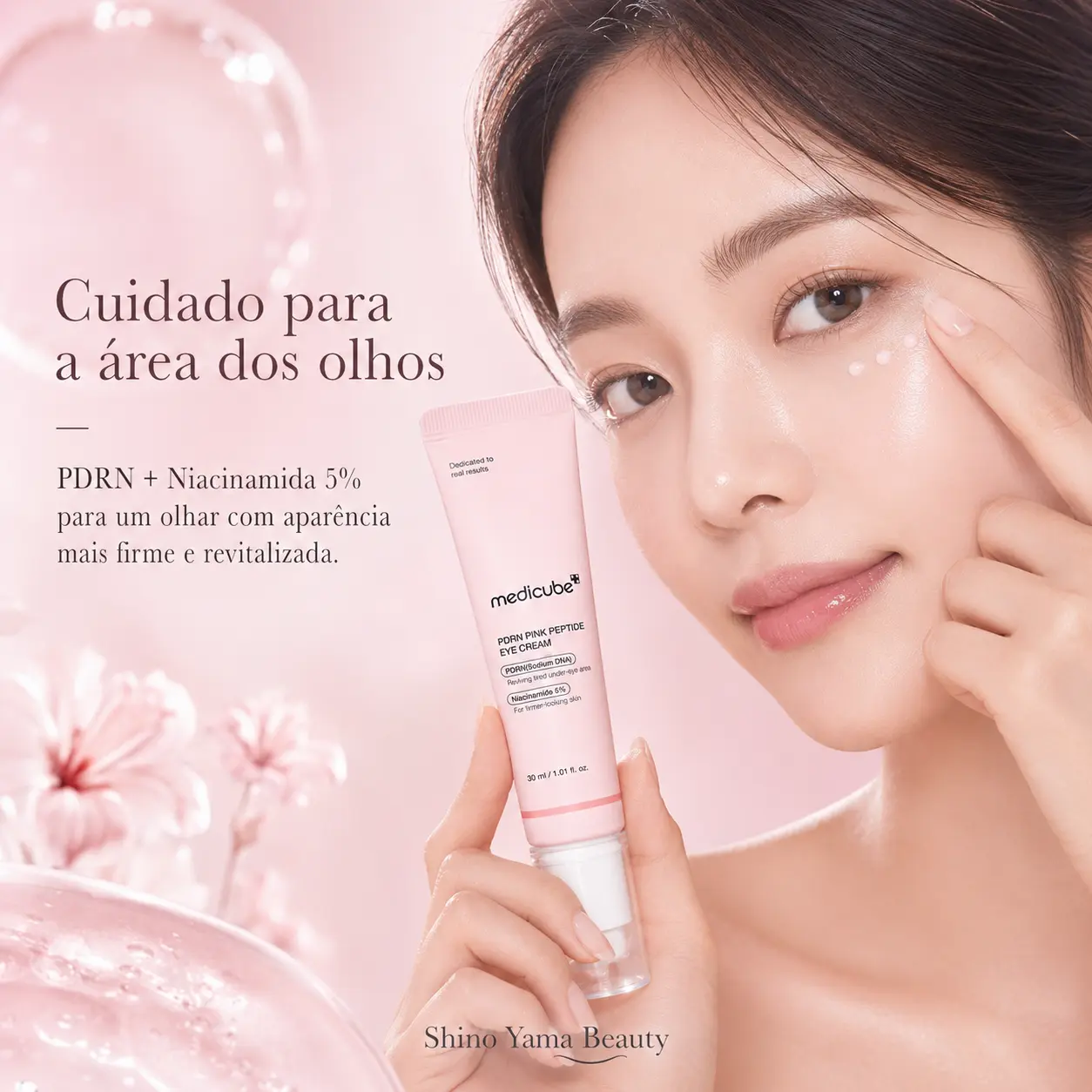 Medicube PDRN Pink Peptide Eye Cream 30ml - Imagem 3