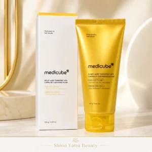 Medicube Kojic Acid Turmeric Vita Capsule Cleansing Foam 120g