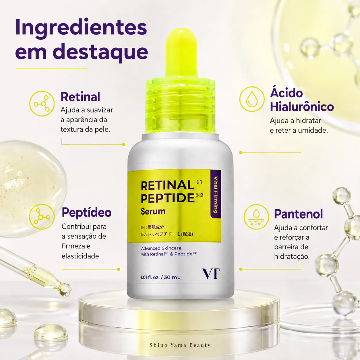 VT Retinal Peptide Serum 30ml - Imagem 2