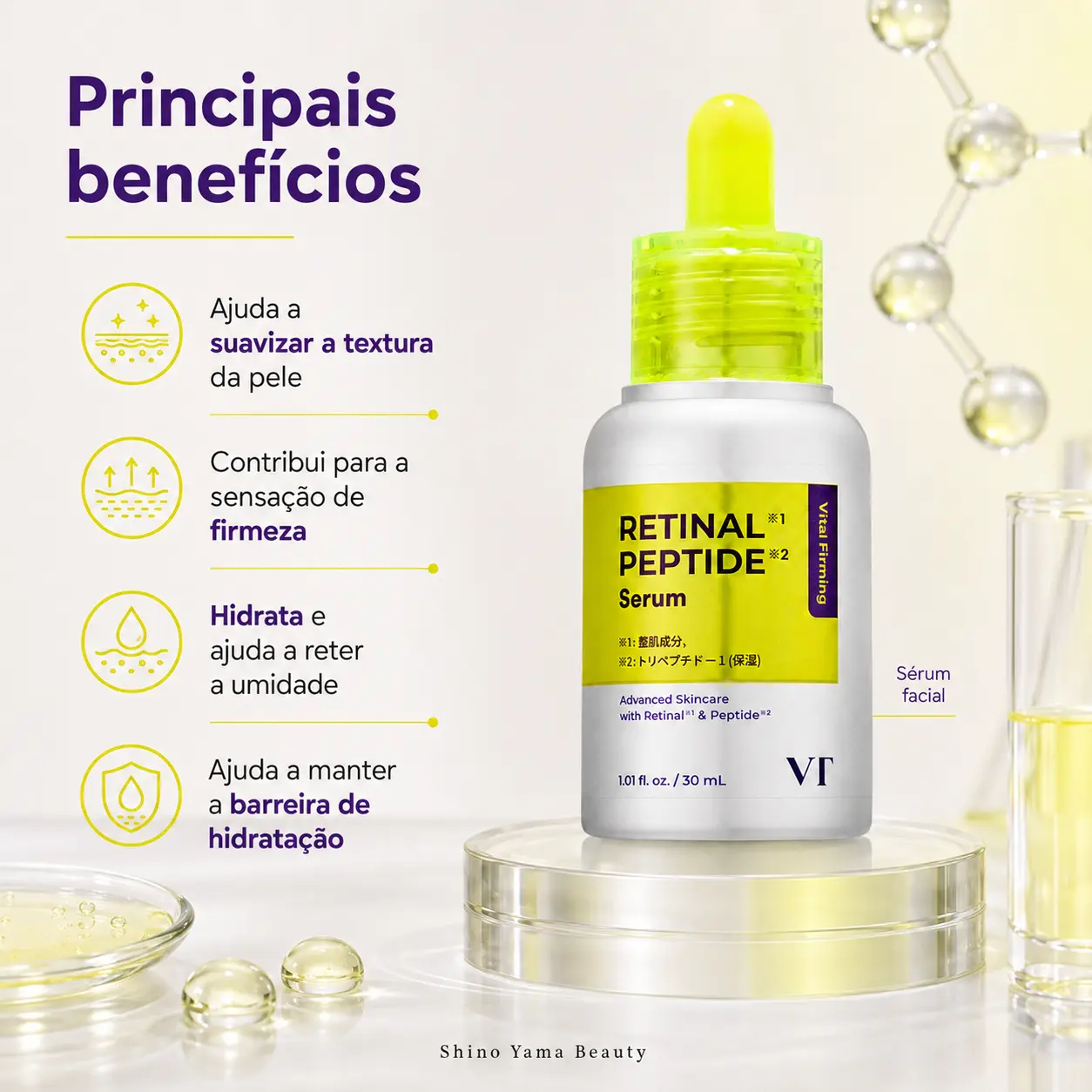 VT Retinal Peptide Serum 30ml - Imagem 4