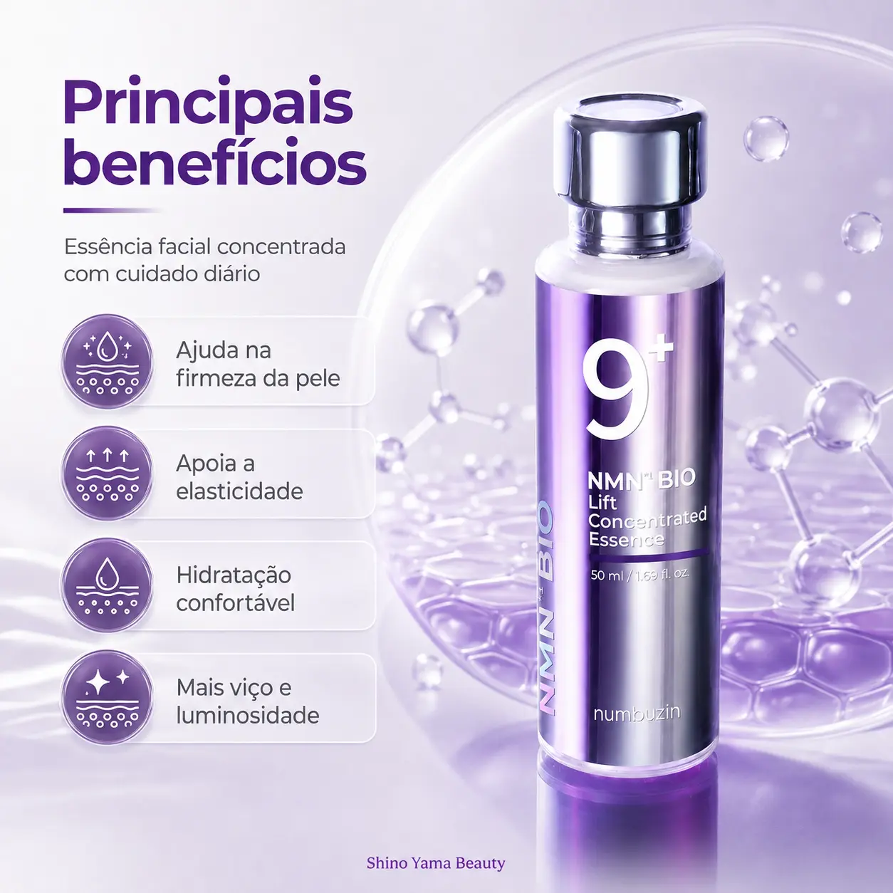 numbuzin No.9 NMN BIO Lift Concentrated Essence 50ml - Imagem 4