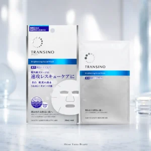 TRANSINO Medicated Brightening Facial Mask 20ml × 4 Máscaras