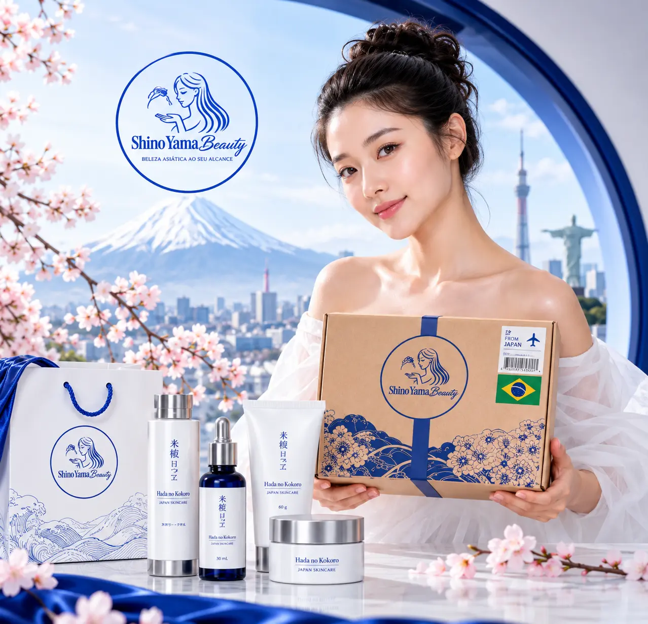 Produtos selecionados pela Shino Yama Beauty