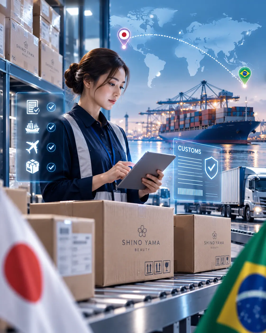 Informações sobre impostos e taxas de importação