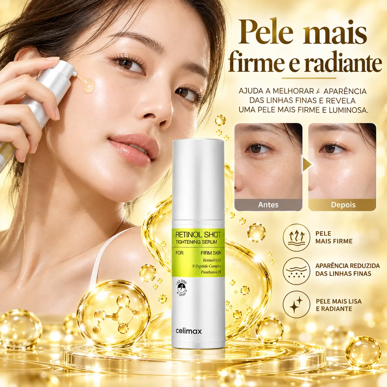 Celimax The Vita-A Retinol Shot Tightening Serum 30ml - Imagem 3