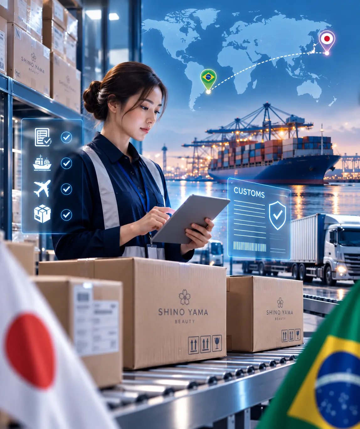 Informações sobre impostos e taxas de importação