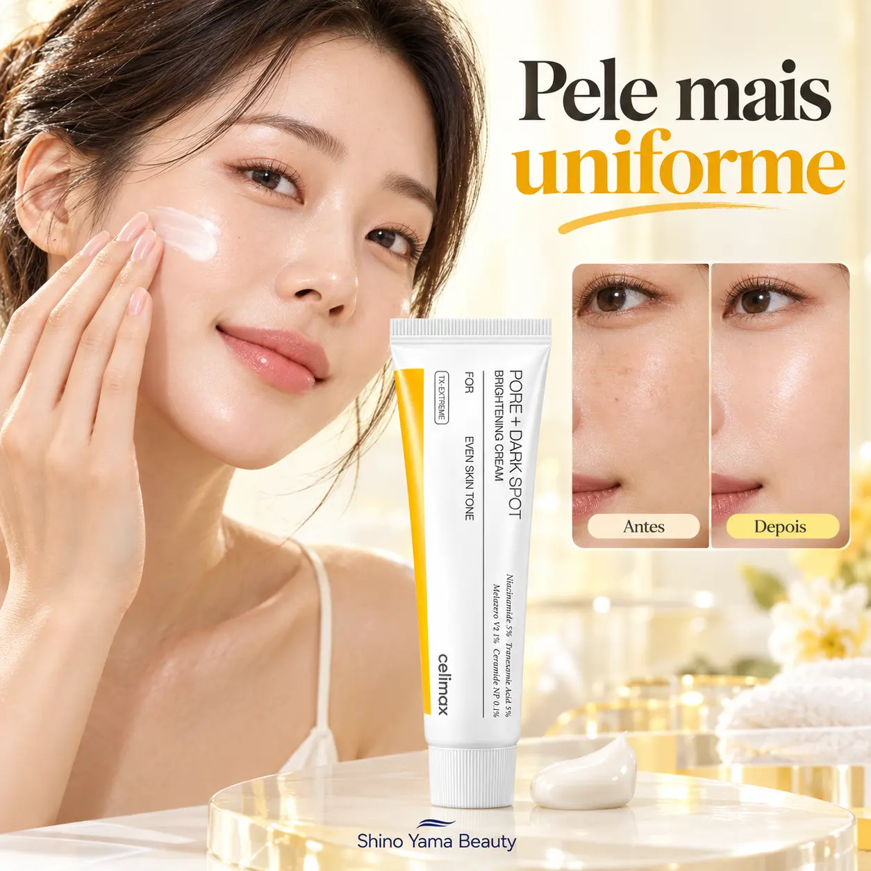 Celimax Pore + Dark Spot Brightening Cream 35ml - Imagem 3