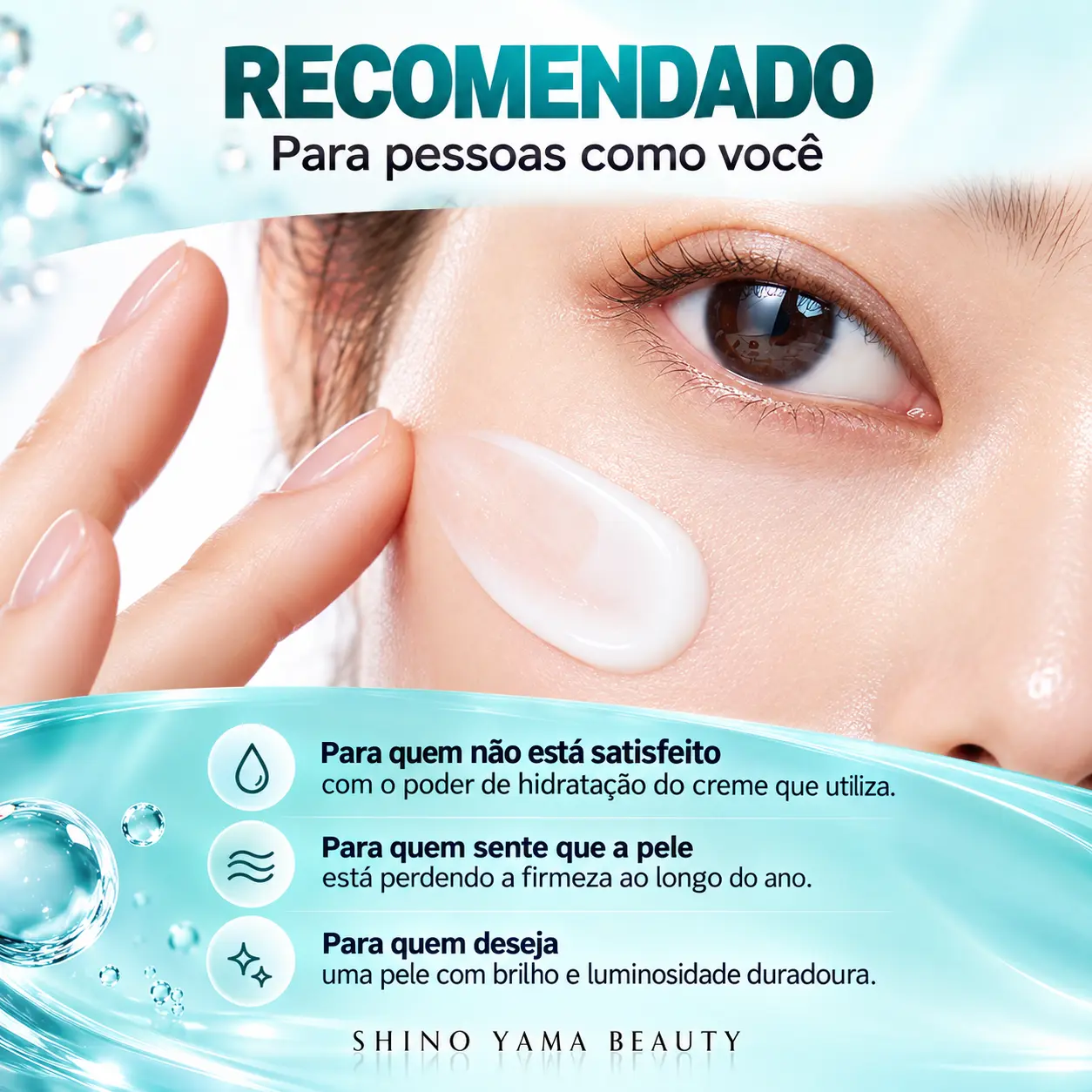 Anua PDRN Hyaluronic Acid 100 Moisturizing Cream 60ml - Imagem 3