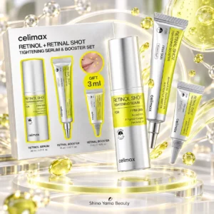 Celimax The Vita-A Retinol + Retinal Shot Tightening Serum & Booster Set