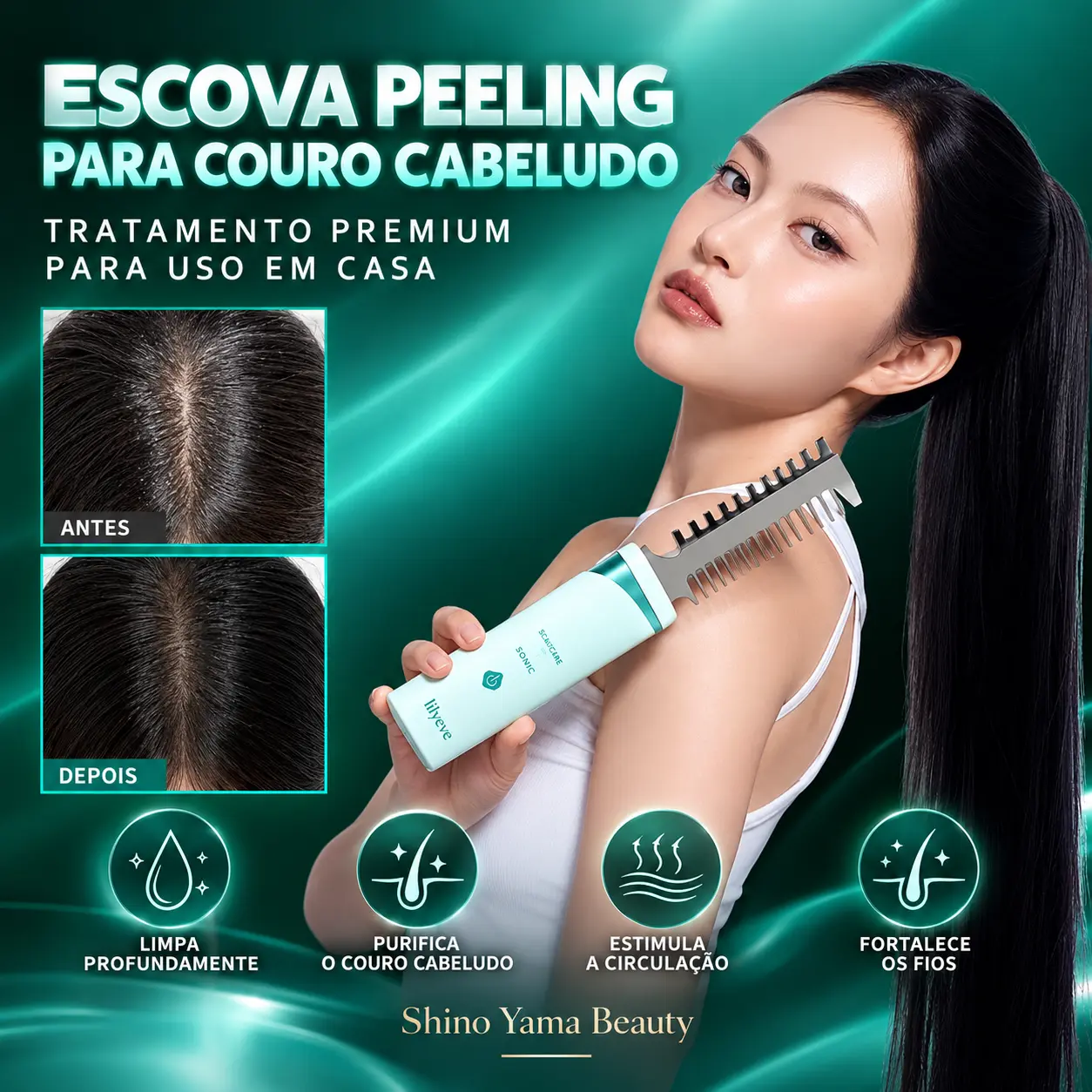 Lilyeve Scalp:Turn Sonic Peeler - Imagem 2