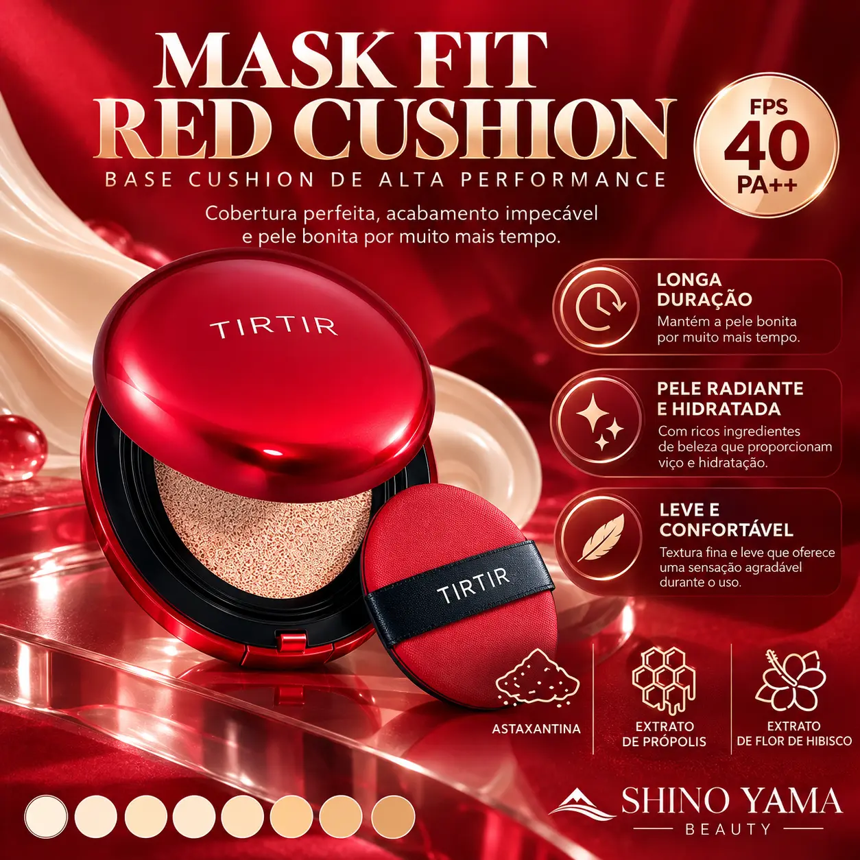 TIRTIR Mask Fit Red Cushion 18g - Imagem 2