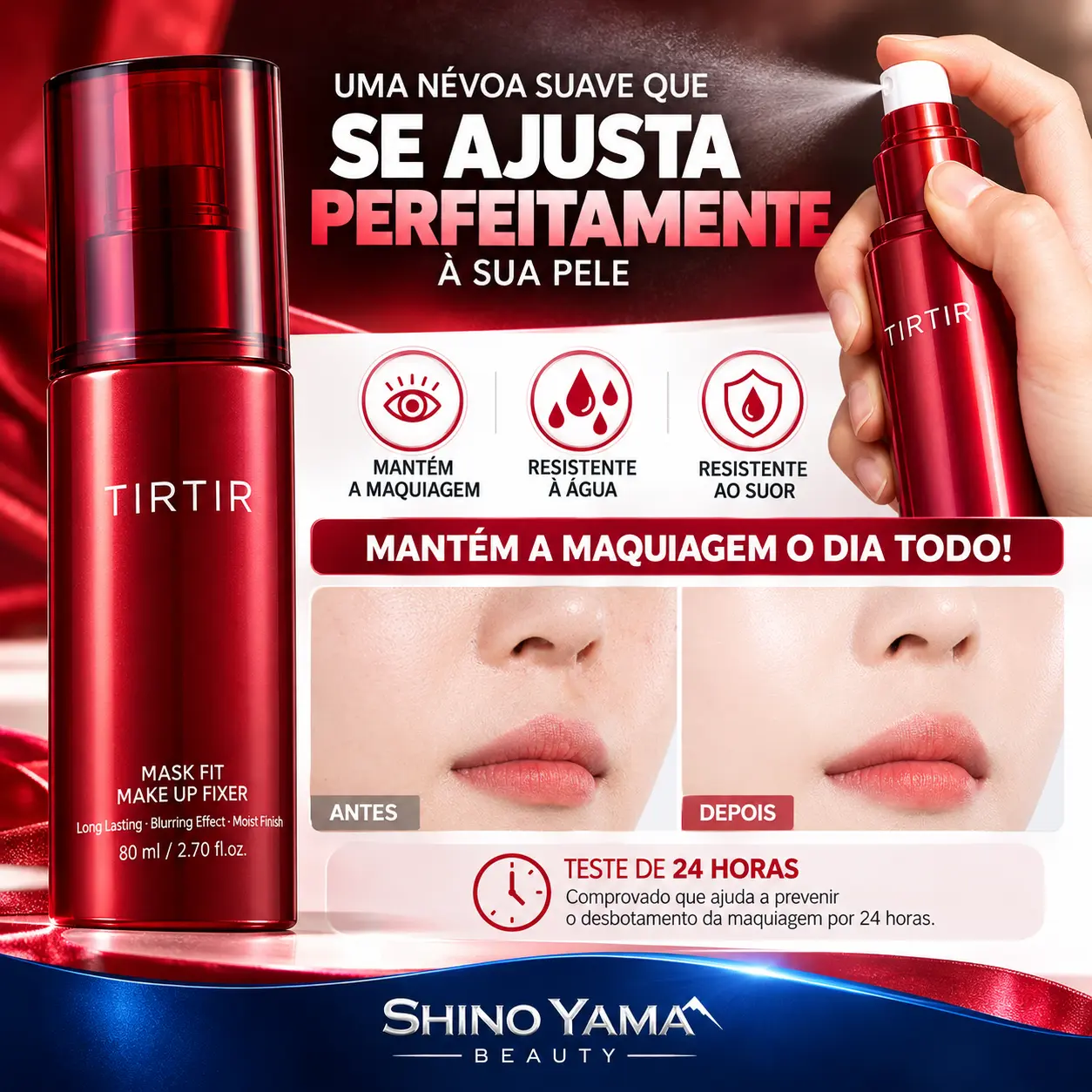 TIRTIR Mask Fit Make Up Fixer 80ml - Imagem 3